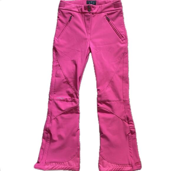 NEW WEDZE DECATHLON Midcarve Soft Shell Snow Ski Snowboard Flared Pants Youth 14 - Picture 1 of 9